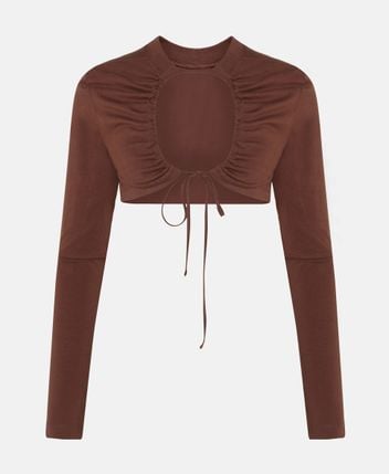 Jacquemus — T-shirt à manches longues Piccola