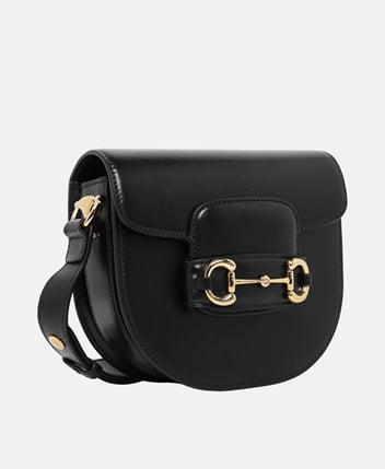 Gucci — Sac à bandoulière en cuir Mini Horsebit 1955