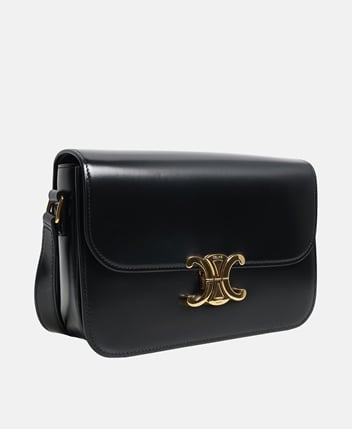 Celine — Sac à bandoulière en cuir Classique