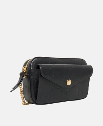 Gucci — Sac à bandoulière en cuir Gilbert