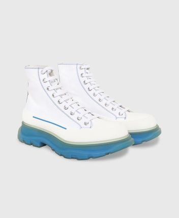 Alexander Mcqueen — Baskets à semelles compensées Tread