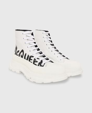 Alexander Mcqueen — Baskets à semelles compensées Joey