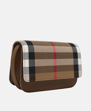 Burberry — Sac à bandoulière en cuir Madison