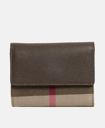 Burberry — portefeuille en cuir
