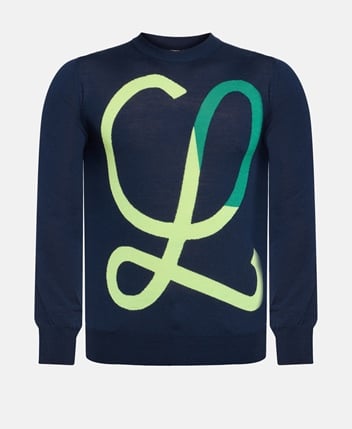 Loewe — Pull en laine Loewe L Intarsia