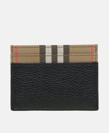 Burberry — Porte-cartes en cuir Sandon