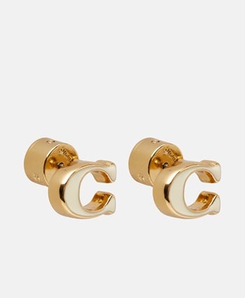Coach — boucles d'oreilles C