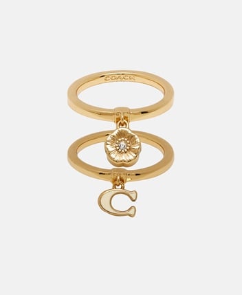 Coach — Bagues, ensemble de 2