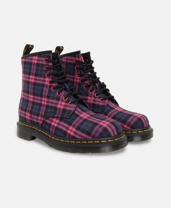 Dr. Martens — Bottines à lacets Tartan